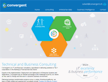 Tablet Screenshot of convergent-consulting.com